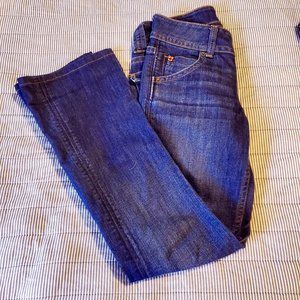 Hudson Signature Midrise Bootcut 25 short Jeans